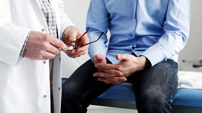 prostatitisa espezialistarengana bideratzea