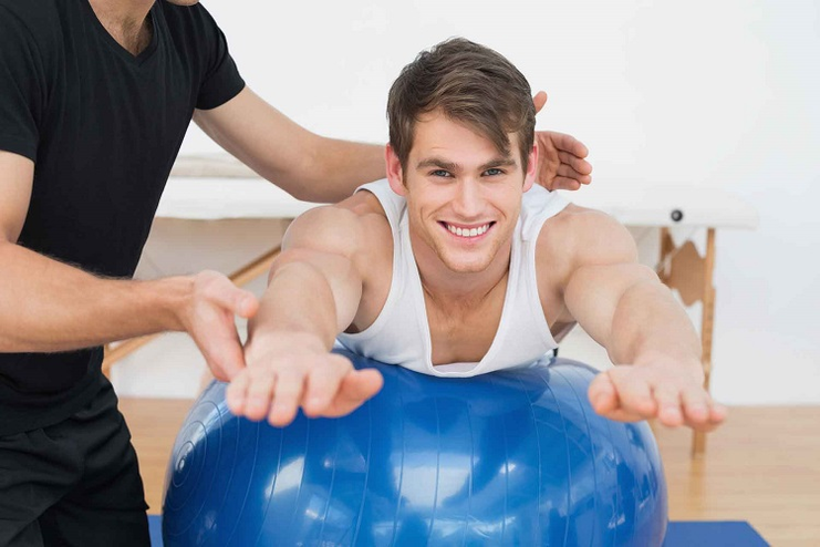 prostatitisaren aurkako fitballari buruzko ariketak