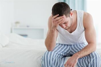 Gaixotasun larria prostatitis akutuaren sintometako bat da