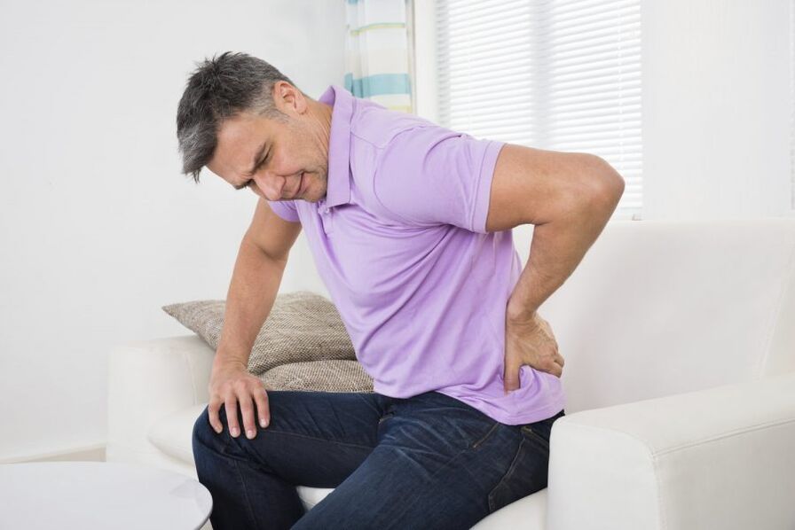 Pelbiseko minaren sindrome kronikoa prostatitis abakteriodun gizonetan